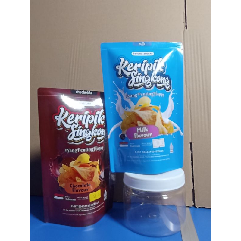 

bynana_snacks/ keripik singkong varian coklat & susu