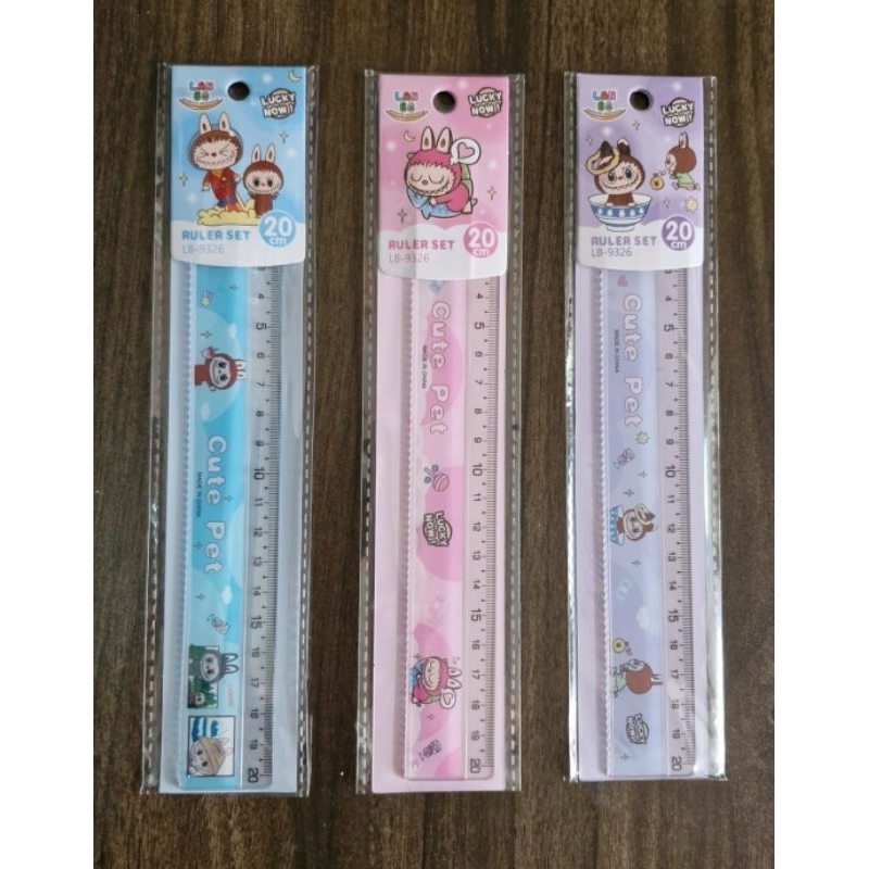 

Penggaris 20cm Labubu 1Box 20pcs || Ruler