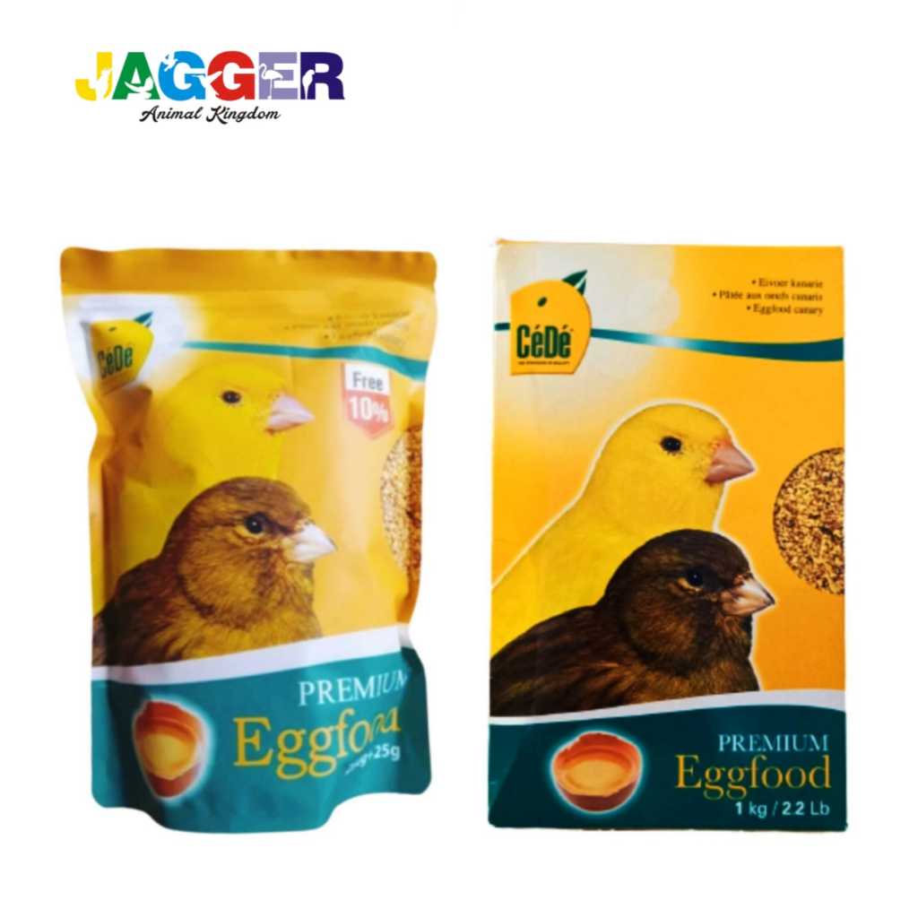 Cede Premium Eggfood Pakan Makanan Tambahan Pengganti Sayuran Burung Kenari