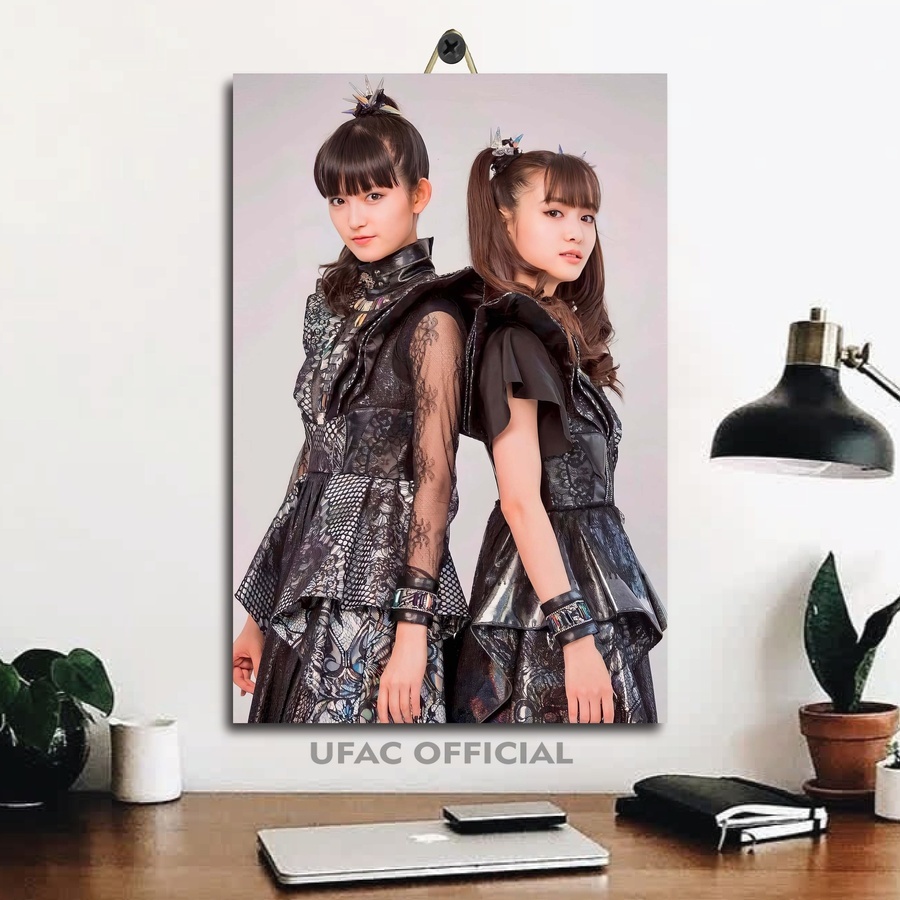 Hiasan Dinding Personil Babymetal / Ufac Official/ Poster Babymetal Band / Poster Edukasi /XFF|ITPUN