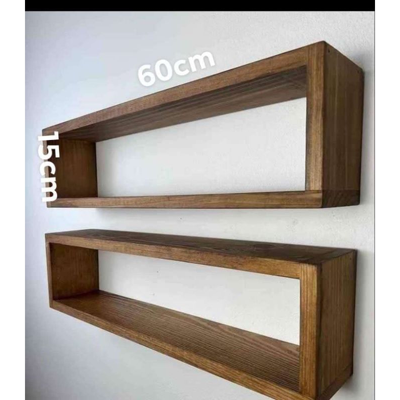 RAK DINDING MINIMALIS RAK DAPUR RAK MAKE-UP RAK KAYU JATI BELANDA