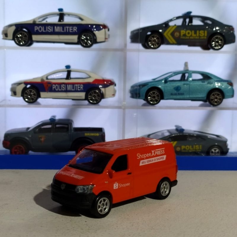 Diecast Mobil Van Ekspedisi Shpee Express Skala 1/60