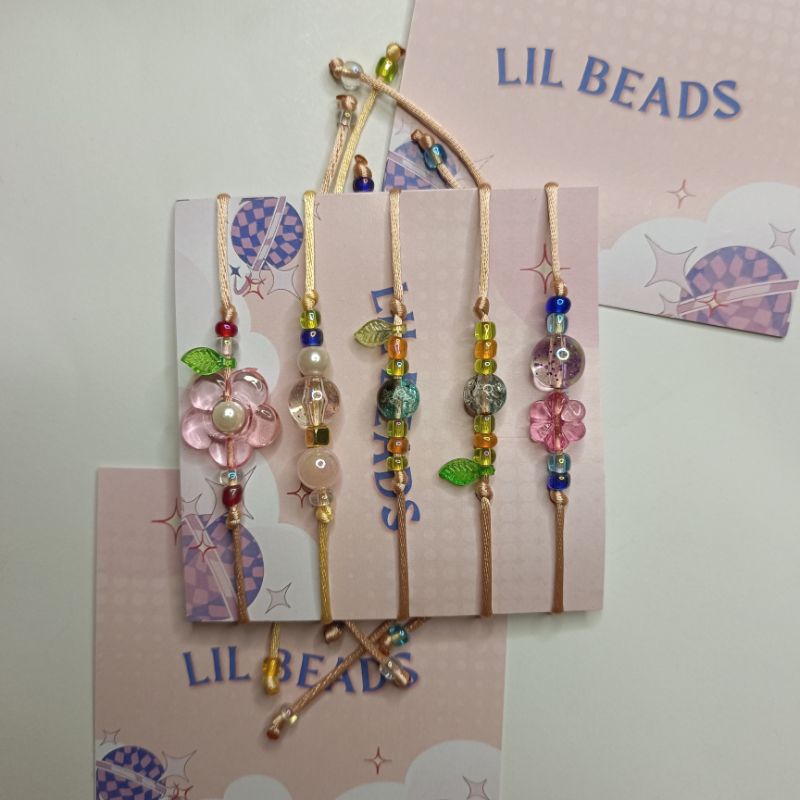 {LIL BEADS} LALUNA simple beauty bracelet/handmad/manik ringan cantik