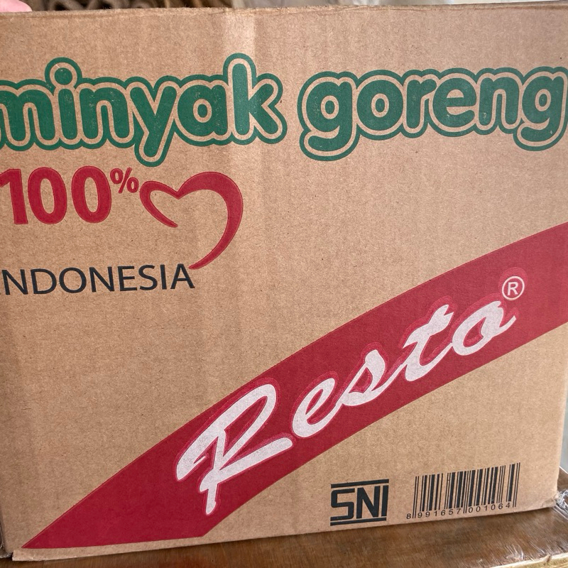 MINYAK GORENG RESTO 180 ML 1  DUS