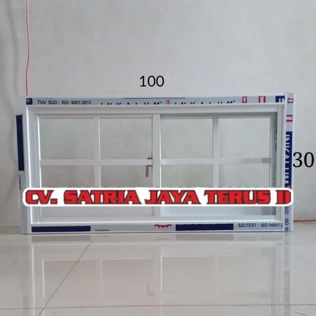 Jendela Sliding Ornamen 100x30