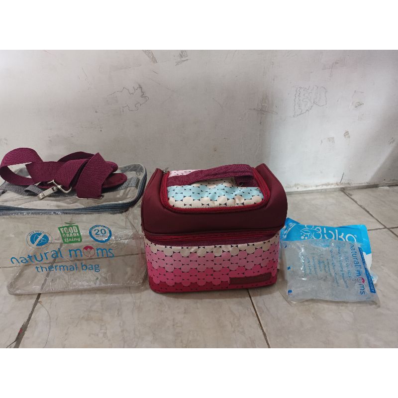 Natural Moms Cooler Bag / Tas Asi - PRELOVED