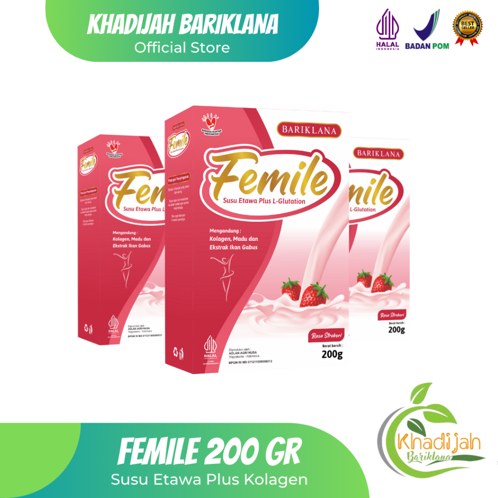 

FEMILE 200 GR Susu Kambing Etawa Plus Kolagen dan Herbal