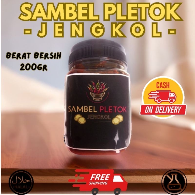 

Sambel Pletok Jengkol - 200gr, 1Kg Muat 5pcs, Tanpa Pengawet, 100% Halal - Bahan Alami. Fresh