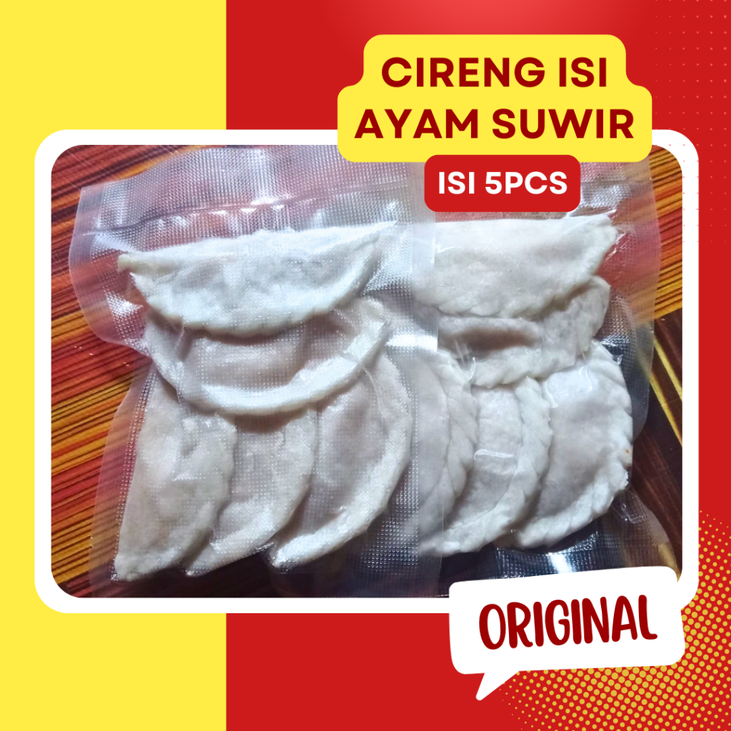 

CIRENG ISI AYAM SUWIR RASA ORIGINAL GURIH