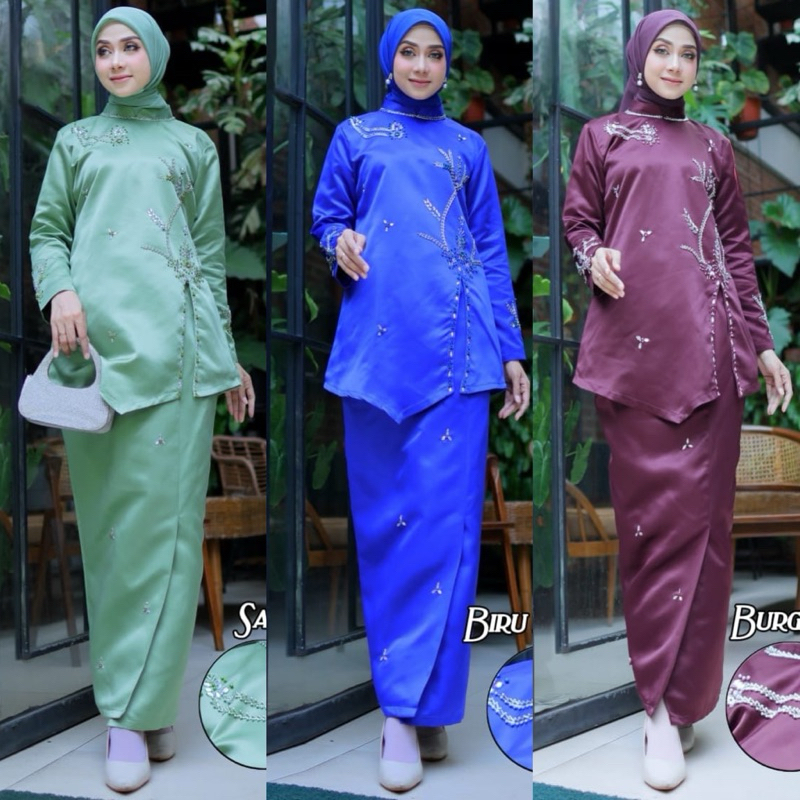 KEBAYA SET RAHAYU/KEBAYA MODERN/KEBAYA PESTA/KEBAYA AKAD/KEBAYA WISUDA/KEBAYA LAMARAN/KEBAYA BESAN/S