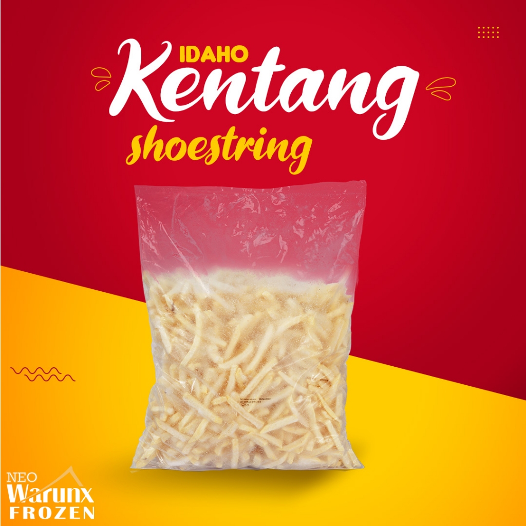 

Kentang Goreng Shoestring Idaho Berat 2 kg