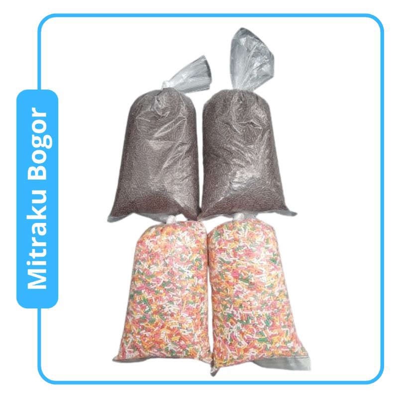 

Mesis 818 Warna Rainbow / Coklat Ukuran 500 Gram