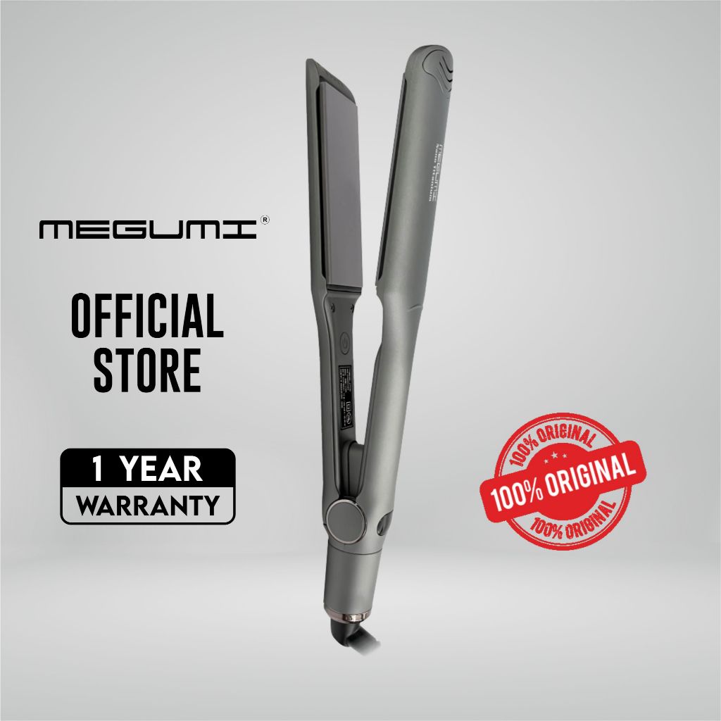 [NEW] MEGUMI MGNT-7744X Nano Titanium – Expert Series Catok Smoothing Rebonding – Professional Ionic