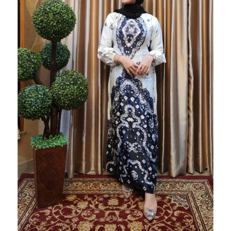 gamis jumputan muslimah/couple jumputan/gamis pesta/gamis lebaran