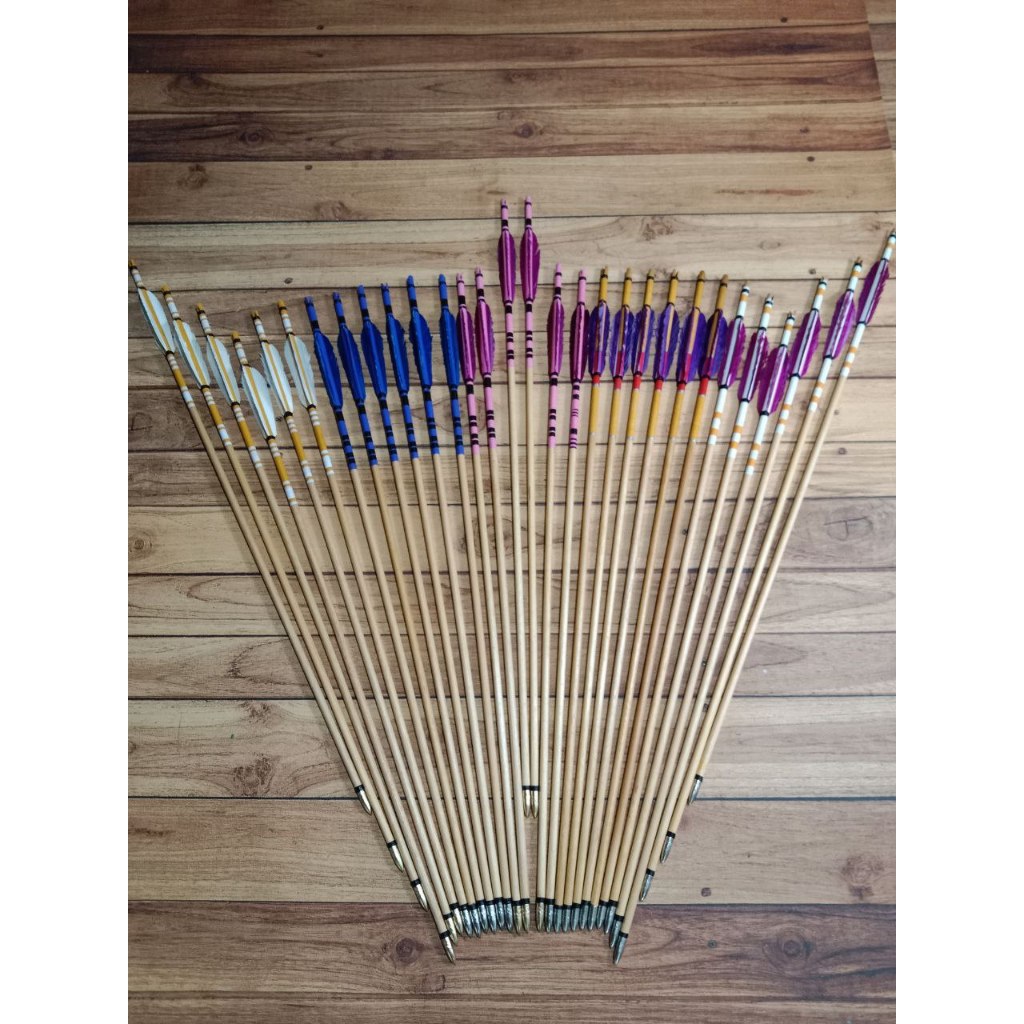 Arrow Ramin Cressting Vanesh Entok 4 inci Dewasa | Olahraga Panahan Tradisional Archery