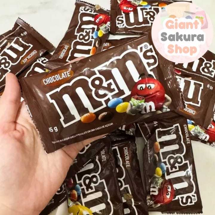 

M&M Chocolate Candies Single Size / coklat m&m / chocolate / cemilan impor