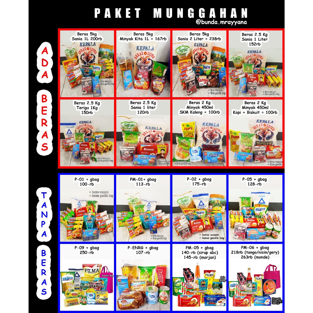 

Promo 7.7 [ADA MINYAK & SIRUP] #PM-05 Paket Sembako FREE UCAPAN (gula kopi sabun SIRUP biskuit)