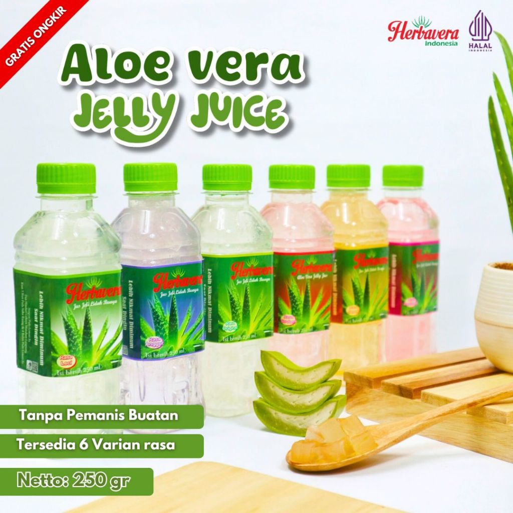 

Herbavera Aloevera Jelly Jus / Lidah Buaya