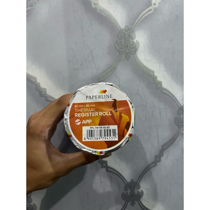 

KERTAS THERMAL STRUK KASIR REGISTER ROLL PAPERLINE 80x80mm