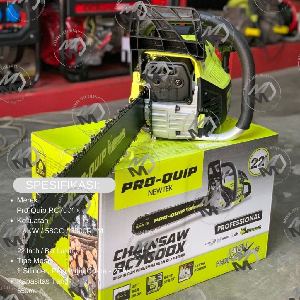 Chainsaw Pro-Quip RC7000 Bar 22’