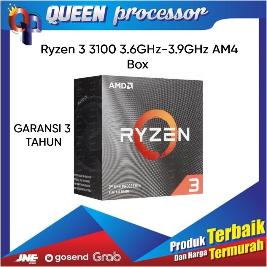 Processor Ryzen 3 3100 3.6Ghz Box