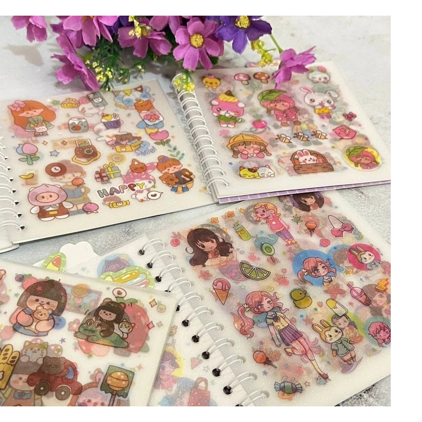 

BUKU STIKER STICKER WASHI TAPE GLITTER MOMO SENMU ANTI AIR COD BUKU A6 FULL STIKER Buku Spiral Stiker Buku Spiral Momo Kartun Cwe Gemoy Lucu Unik Viral Termurah