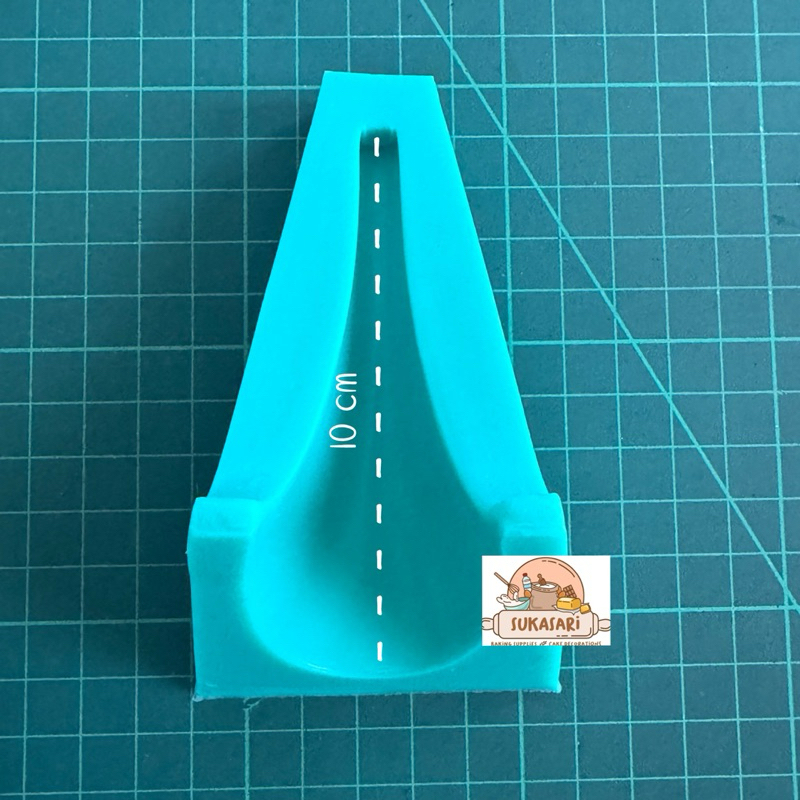 Silicone mold Heel sepatu 10 cm cetakan fondant hak sepatu wanita
