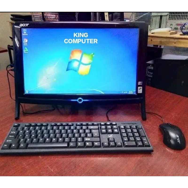 All In One Acer Veriton Z290G Intel Atom Ram 2GB Hardisk 320GB Murah