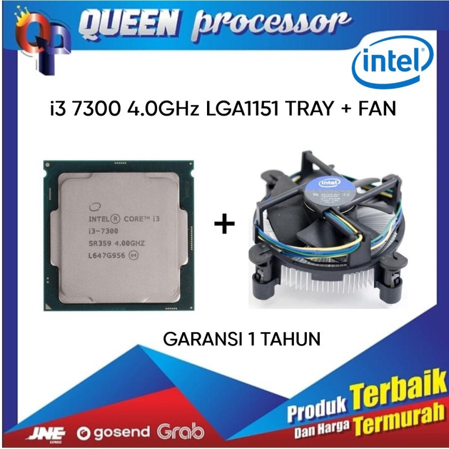 Processor INTEL core i3 7300 4.0 GHz + FAN TRAY Socket 1151
