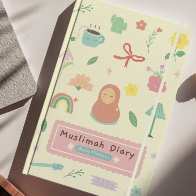

FREE PULPEN Buku Muslimah Diary Planner A5 Buku Jurnal Aesthetic Arasy Buku Catatan Harian