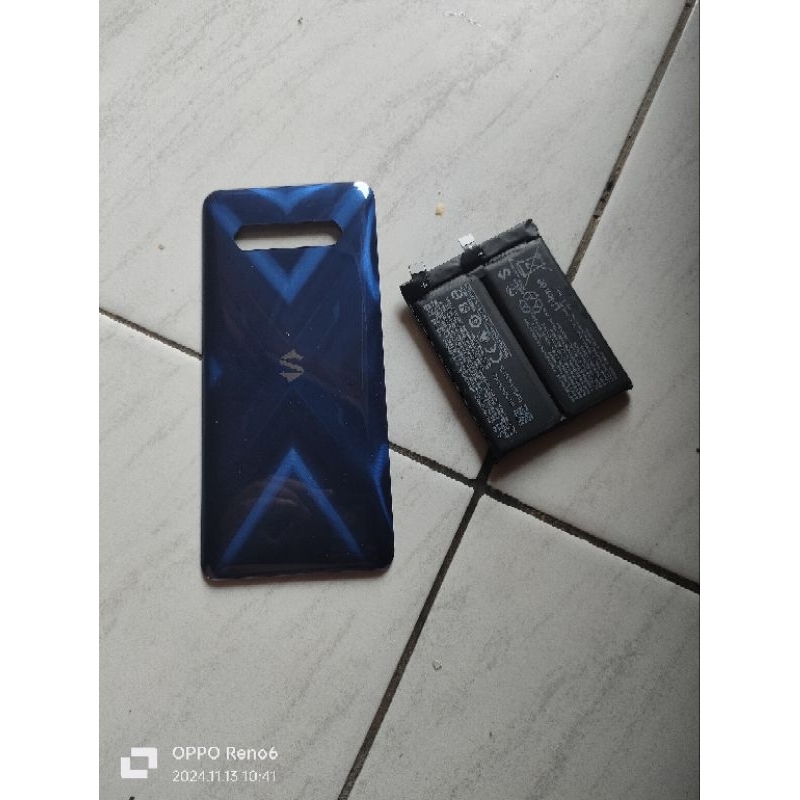 batrai blackshark 4 dan back cover blackshark 4 ori copotan