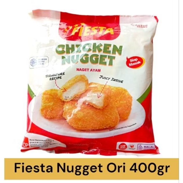 

fiesta chicken nugget ori 400gr