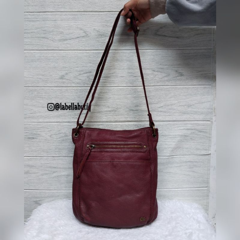 The Sak Tas Wanita Sling Bag Kulit Asli Mantul Brand