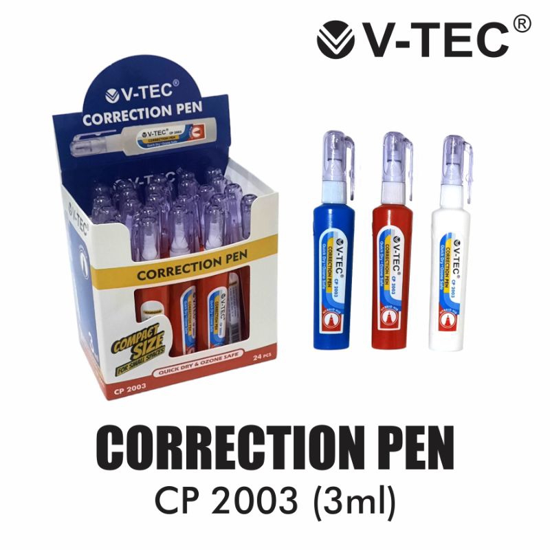 

V-TEC Correction Pen Type CP 2003/3ml