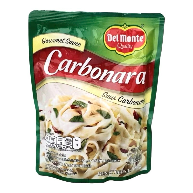 

Del Monte Saus Carbonara 180g