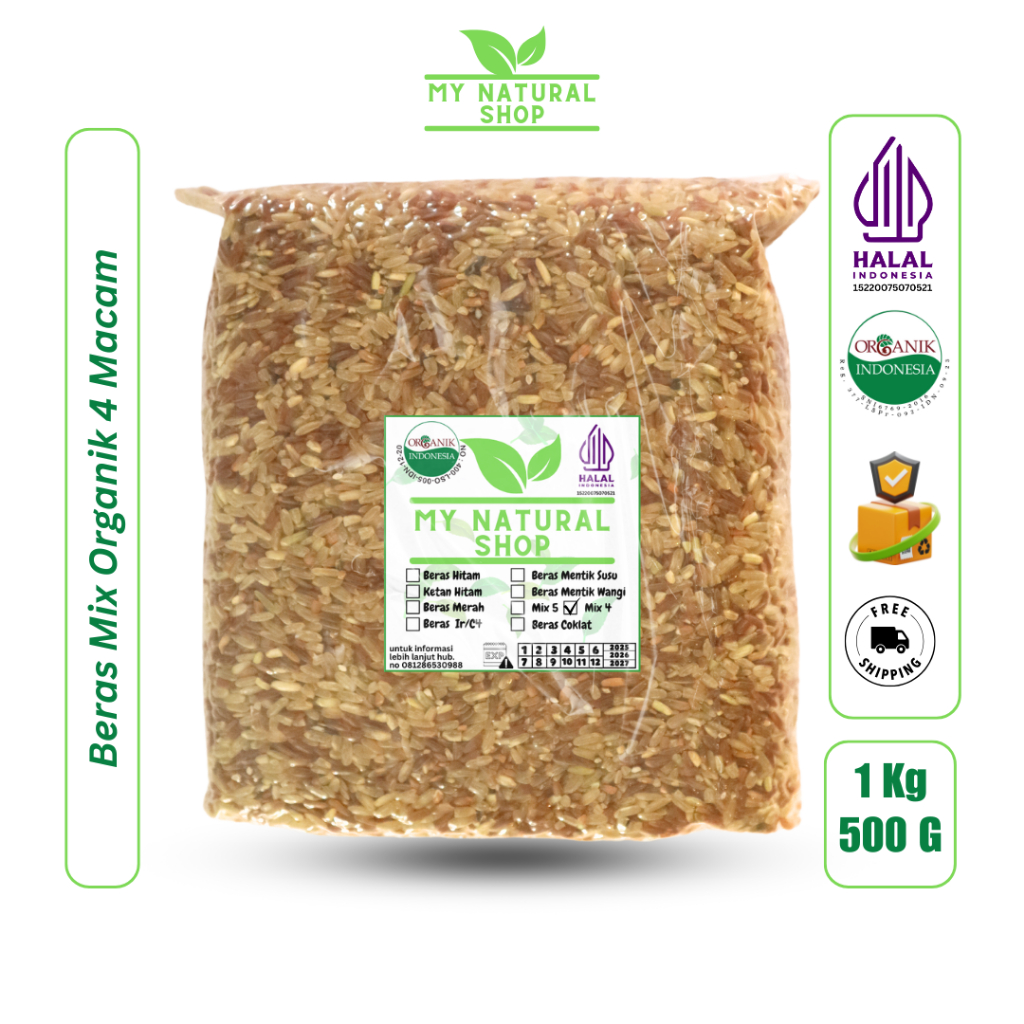 

Beras Organik Mix 4 Macam