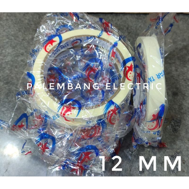 

Lakban kertas / masking tape 12mm 24mm 45mm 12 mm 24 mm 45 mm