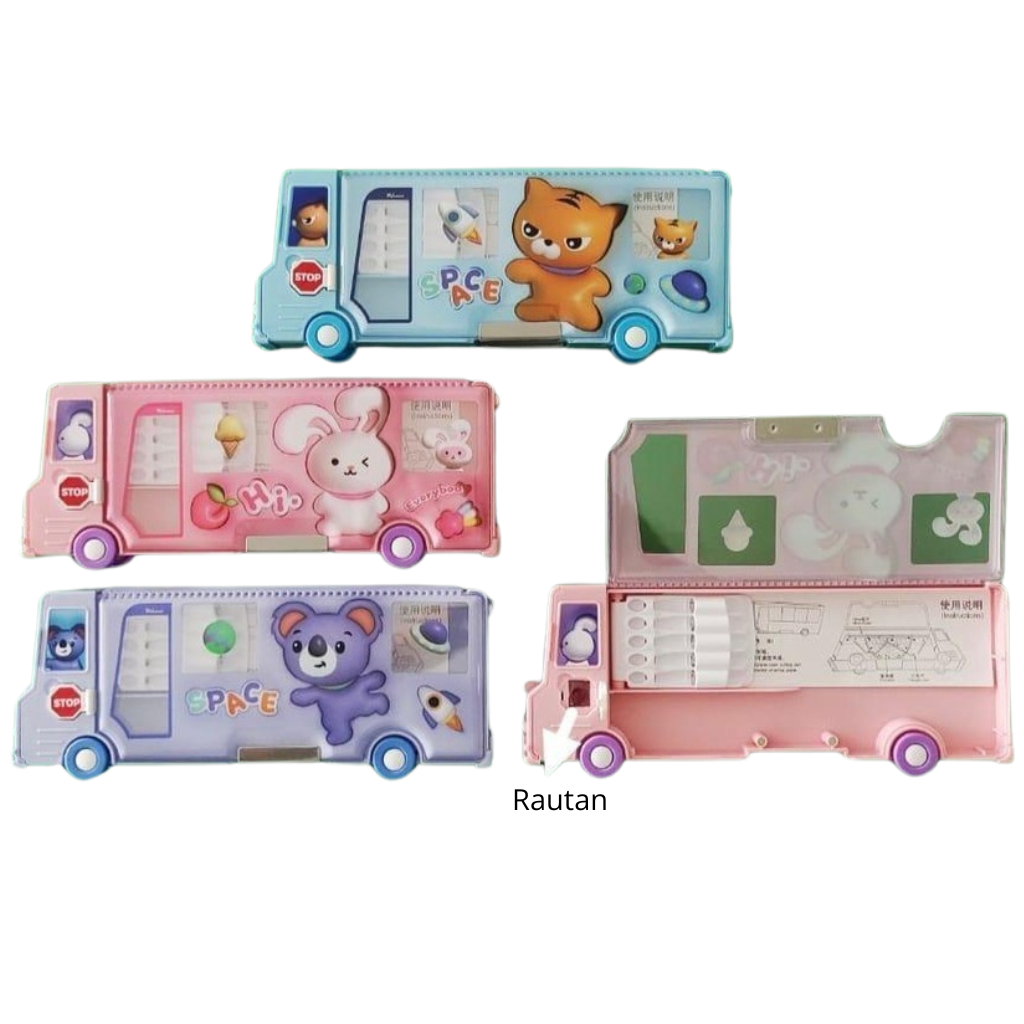 

Kotak Pensil + Rautan Mobil B-35296 / Tempat Pensil / Pencil Case + Rautan Mobil B-35296