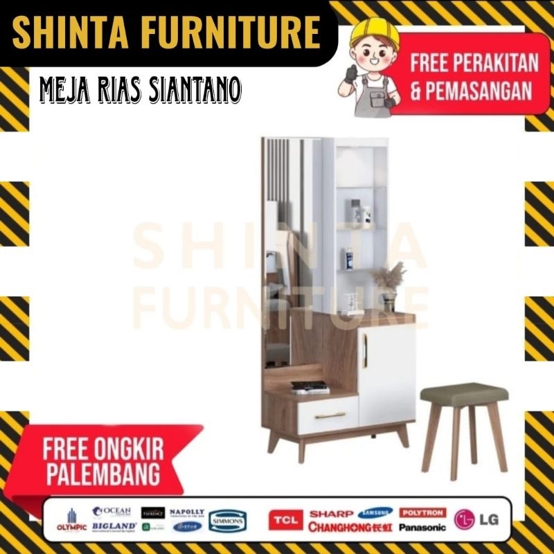meja rias siantano meja rias murah shinta furniture Palembang