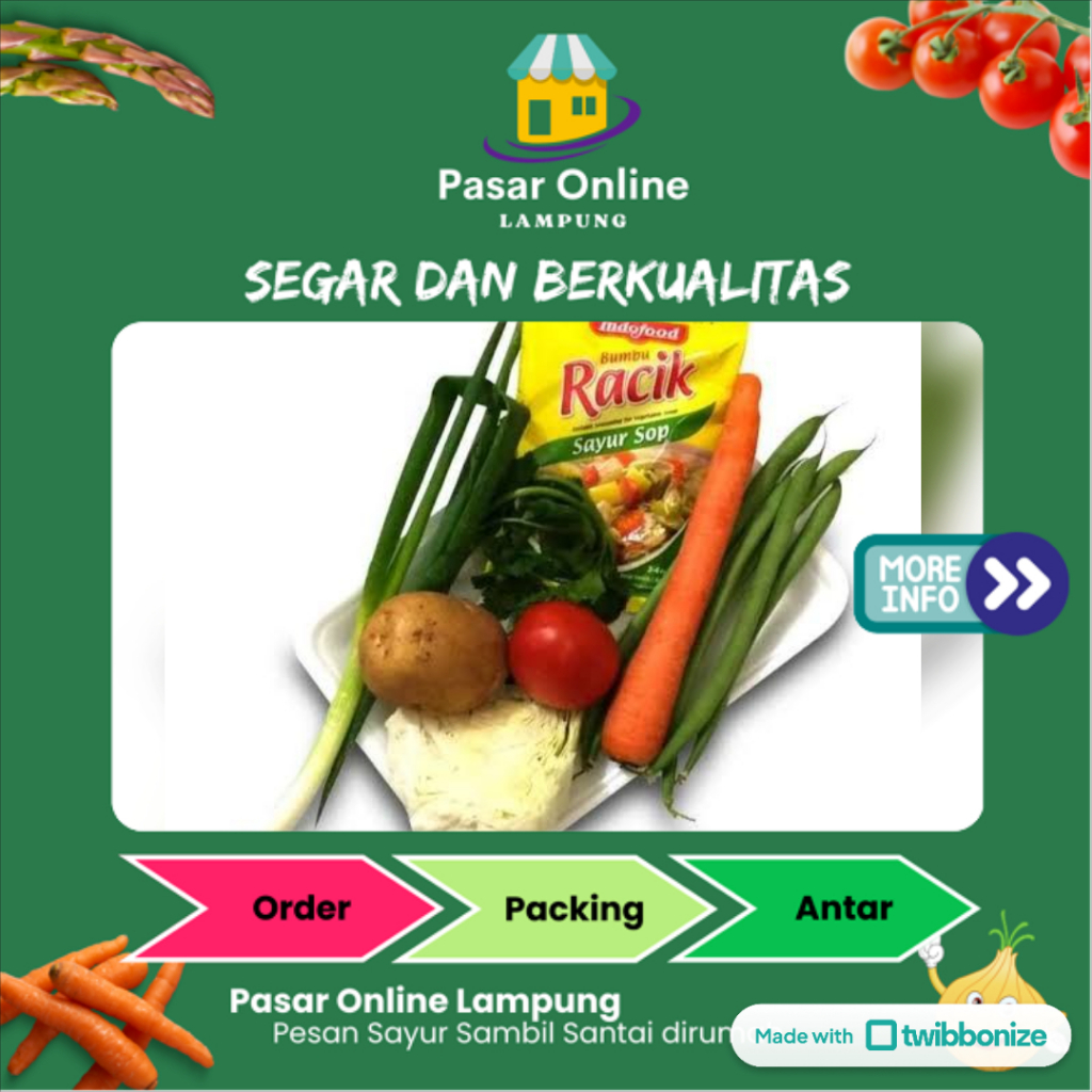 

Paket Sayur Sop - Pasar Online Lampung
