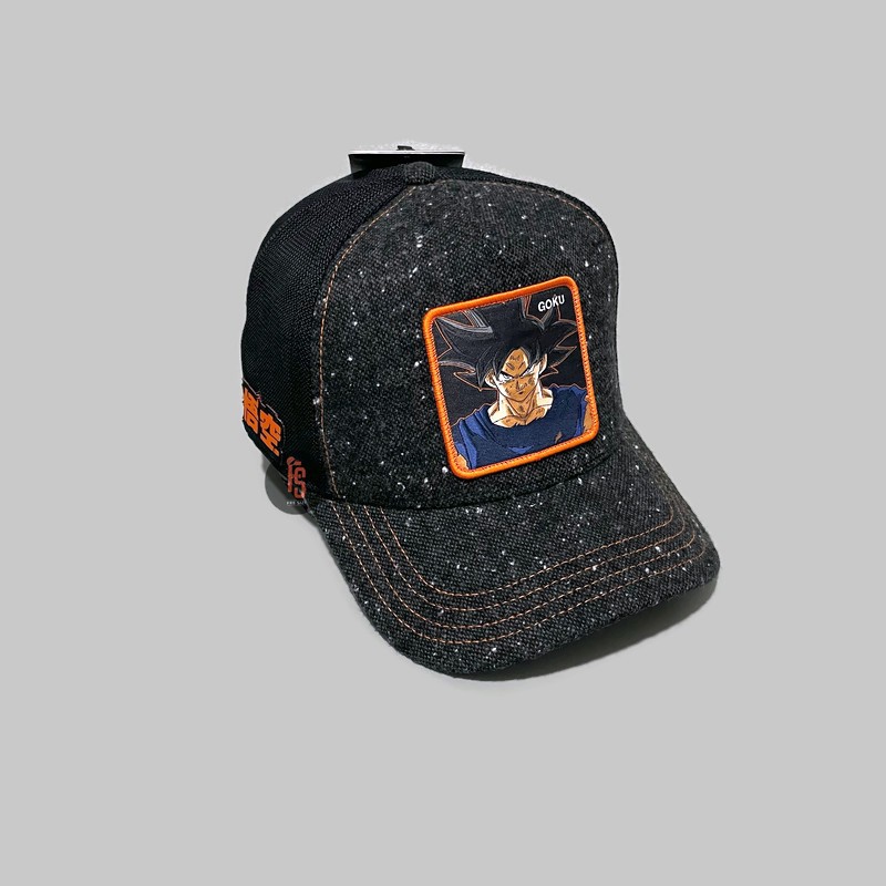 TOPI ORIGINAL CAPSLAB TRUCKER GOKU ULTRA INSTINCT BLACK