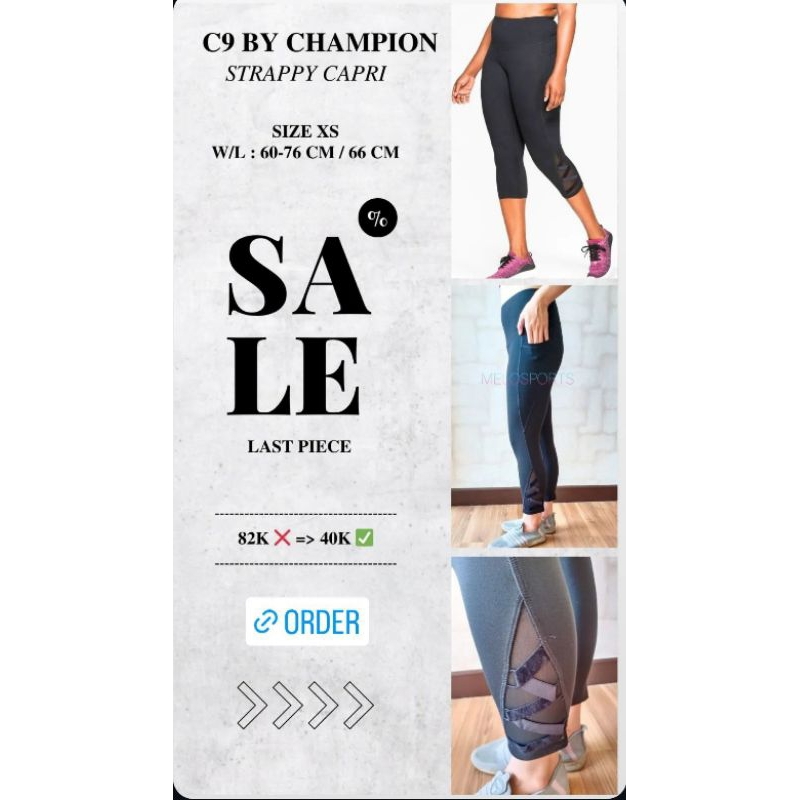 C9 by Champion Everyday Strappy Capri