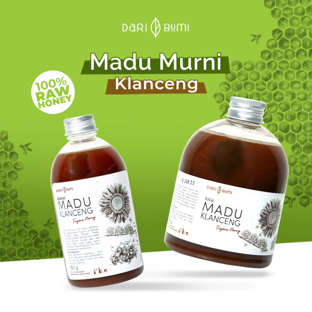 

Madu Murni Klanceng 350 Gr Dari Bumi Premium Pure Original