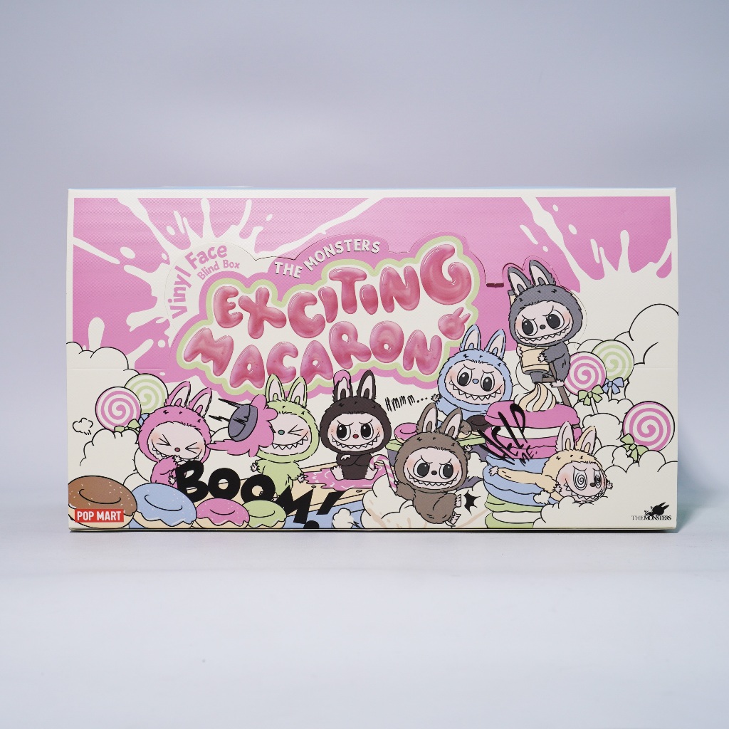 Pop Mart Labubu The Monsters Tasty Exciting Macarons Vinyl Face Blind Box rajadekorofficial
