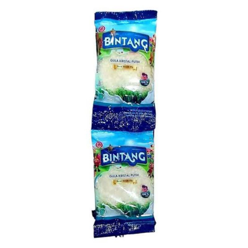 

GULA PASIR SERIBU BINTANG KEMASAN RENCENG NETTO 10 PCS X 40 GR