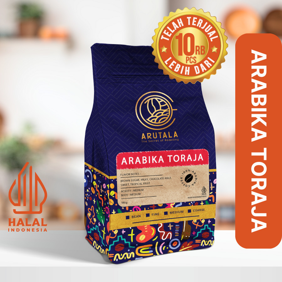 

ARUTALA Kopi Arabika Toraja Sapan 500 Gram