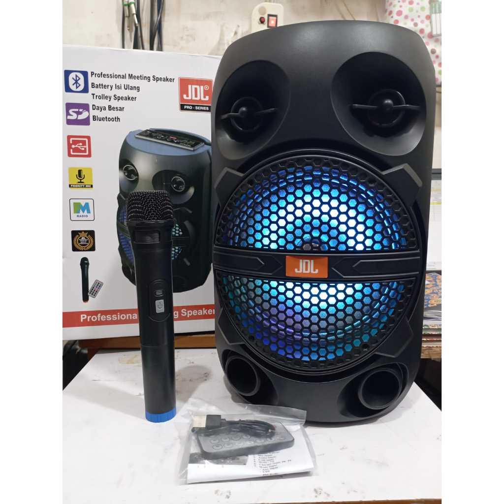 SPEAKER BLUETOOTH PORTABLE JDL Q8 EONN / SPEAKER JDL Q-8 EONN FREE MIC