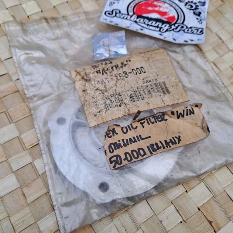 COVER TUTUP ROTOR OIL FILTER OLI HONDA WIN100 WIN 100 ORIGINAL JAPAN