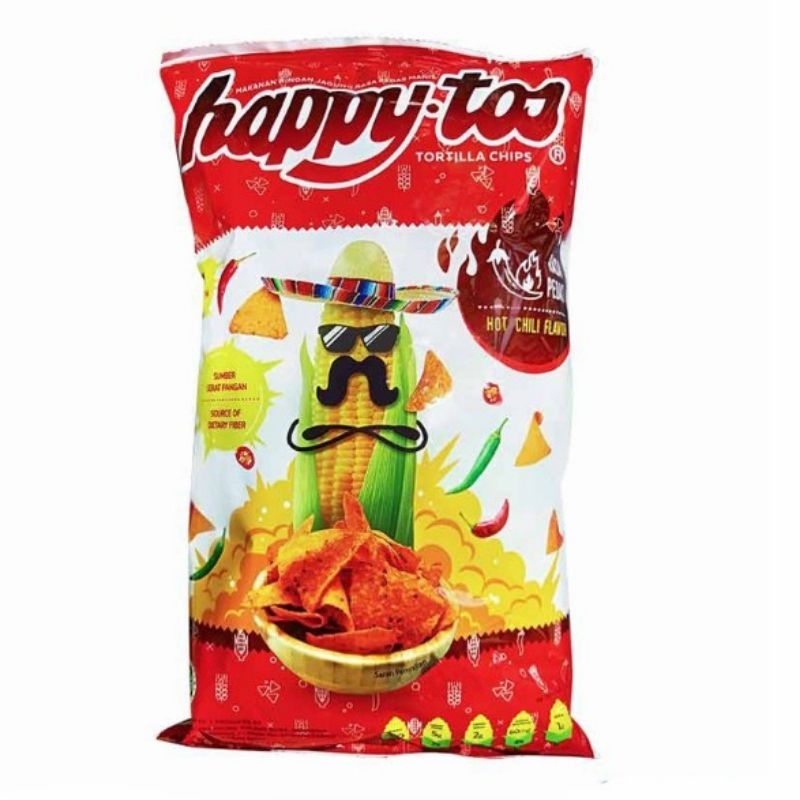 

Happy Tos Hot Chili Flavor |140g