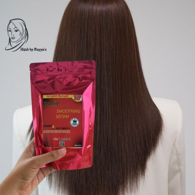 KERATINE SMOOTHING ISI STEP 1 DAN 2/ PELURUS RAMBUT TERBAIK/ OBAT SMOOTHING/ SMOOTHING SISTEM Y2000